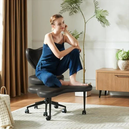 ZenPosture Ergonomic Swivel Chair